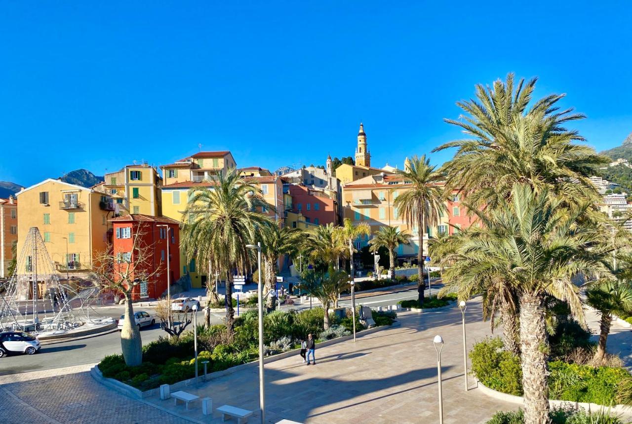 Les Glycines Lägenhet Menton Exteriör bild