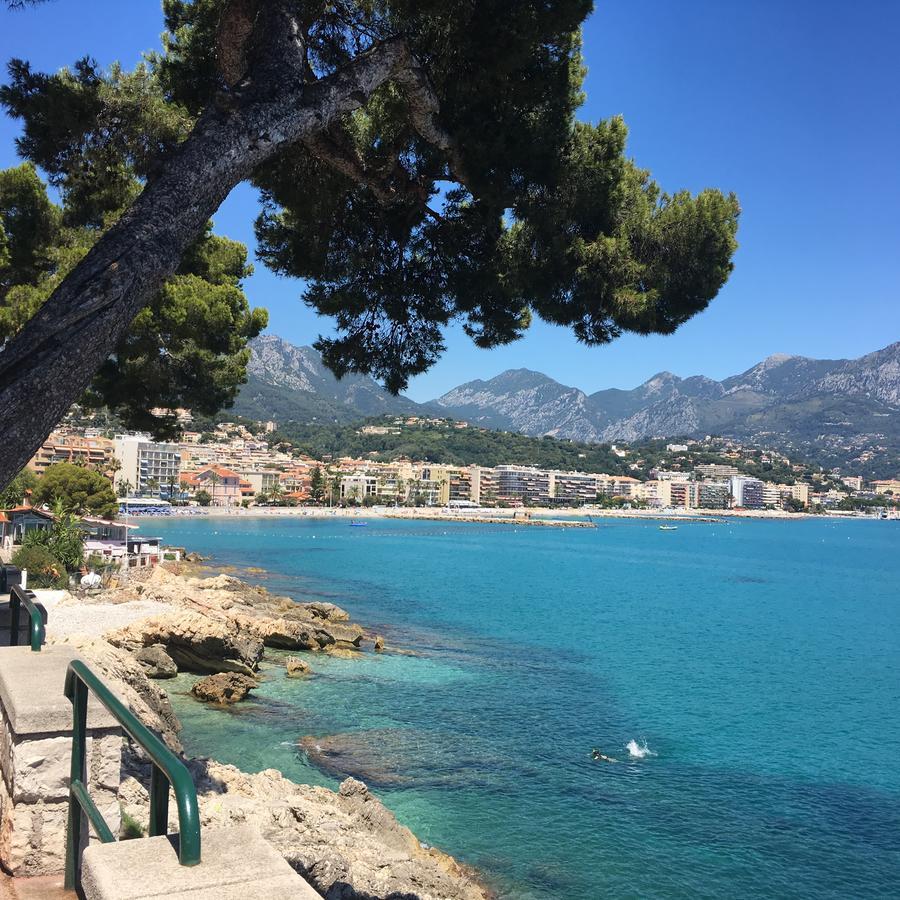 Les Glycines Lägenhet Menton Exteriör bild